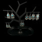 Earrings Blue (Central Asia)