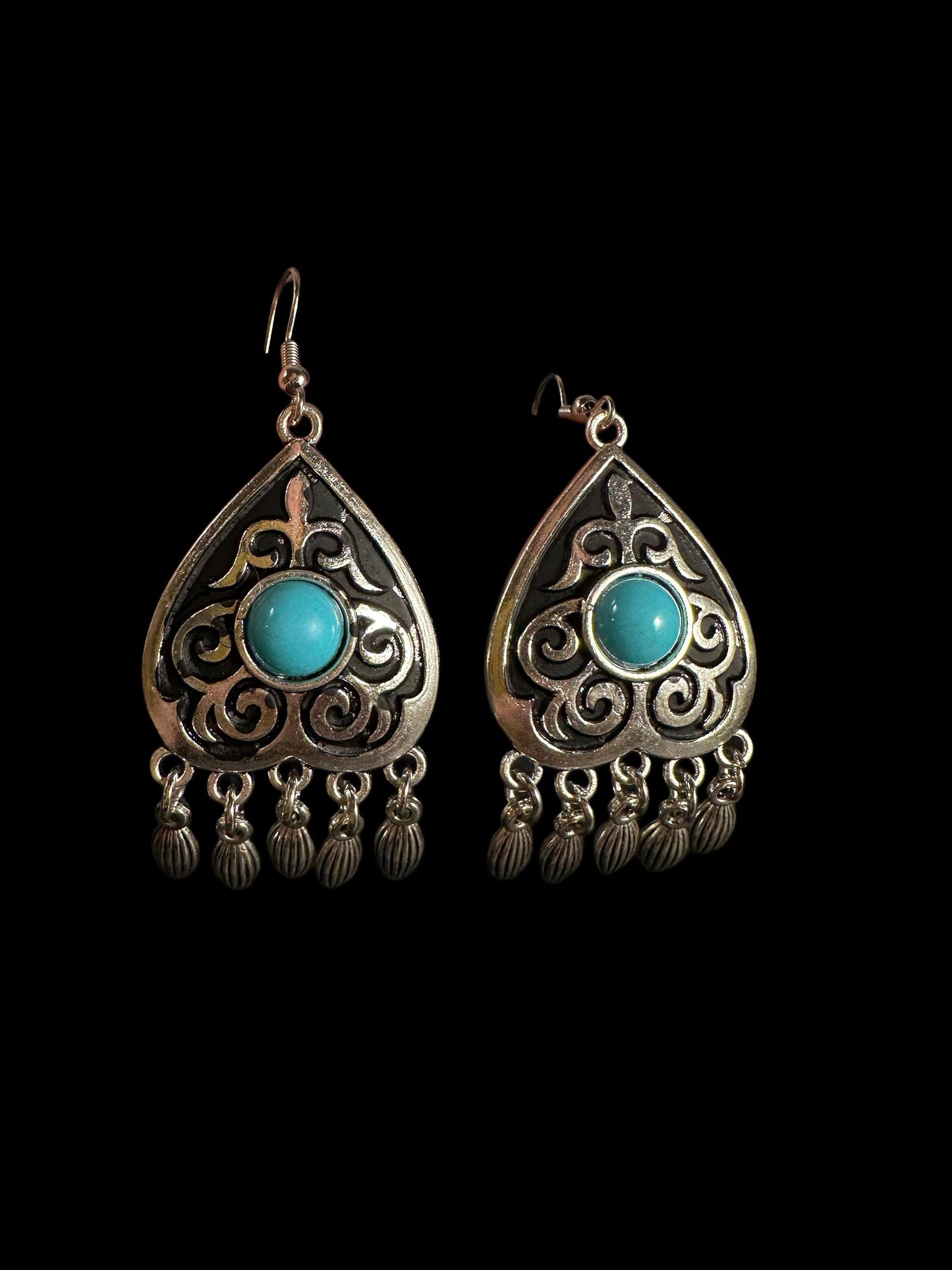 Earrings Blue (Central Asia)